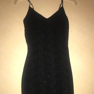 Black SPARKLY going out party dress